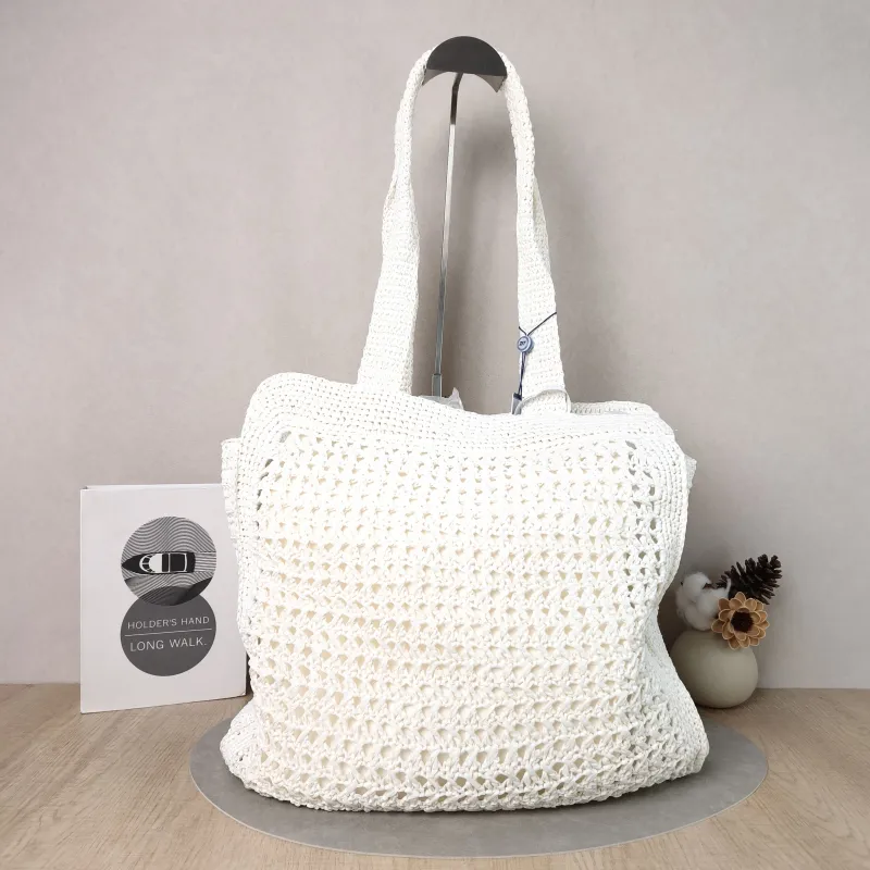 Miumiu Shoulder Bag Woven White Woven One Size36 × 9 × 37 cm — cover view 2 of 5