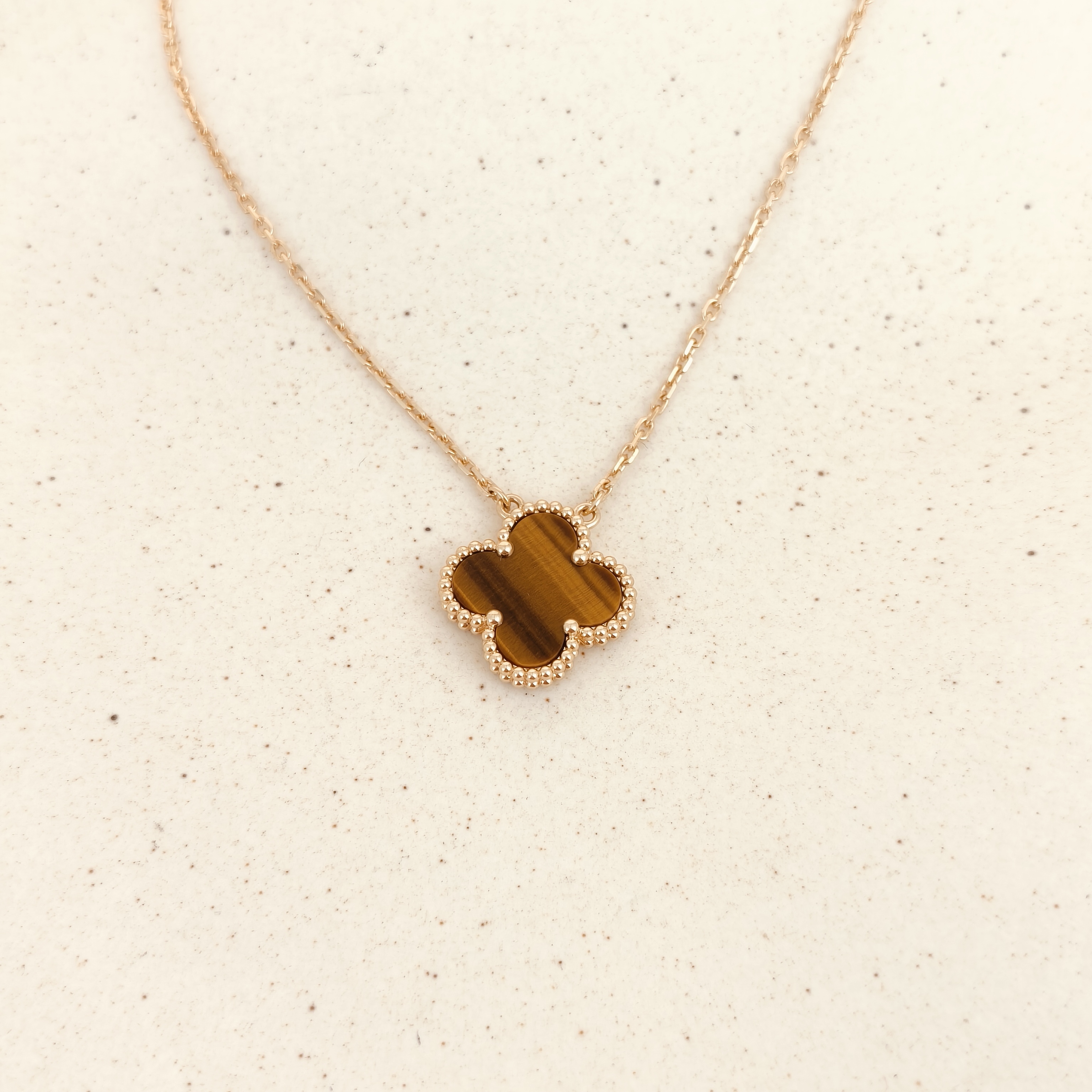 Van Cleef & Arpels Necklace Alhambra Yellow Gold 18KY ellow Gold Vintage Small1.5 × 1.5 × 40 cm — cover view 2 of 8