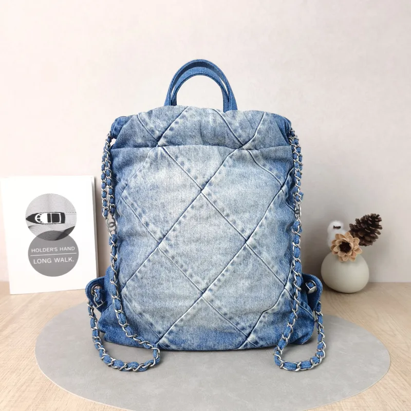 Chanel Backpack22Bag Backpack Blue Small29 × 8 × 34 cm — cover view 5 of 5