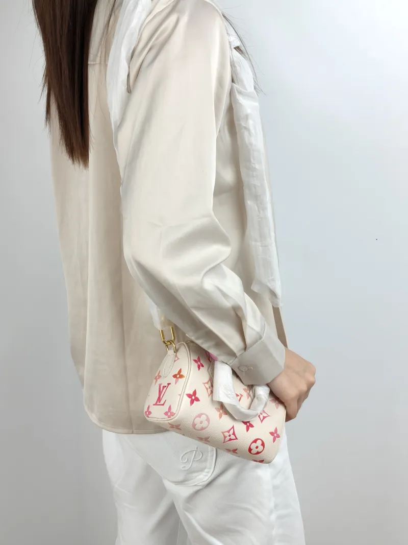 Louis Vuitton Crossbody Bag Speedy Nano Empreinte Embossed Calfskin nano 16 × 7.5 × 10 cm — on-model view 1 of 3