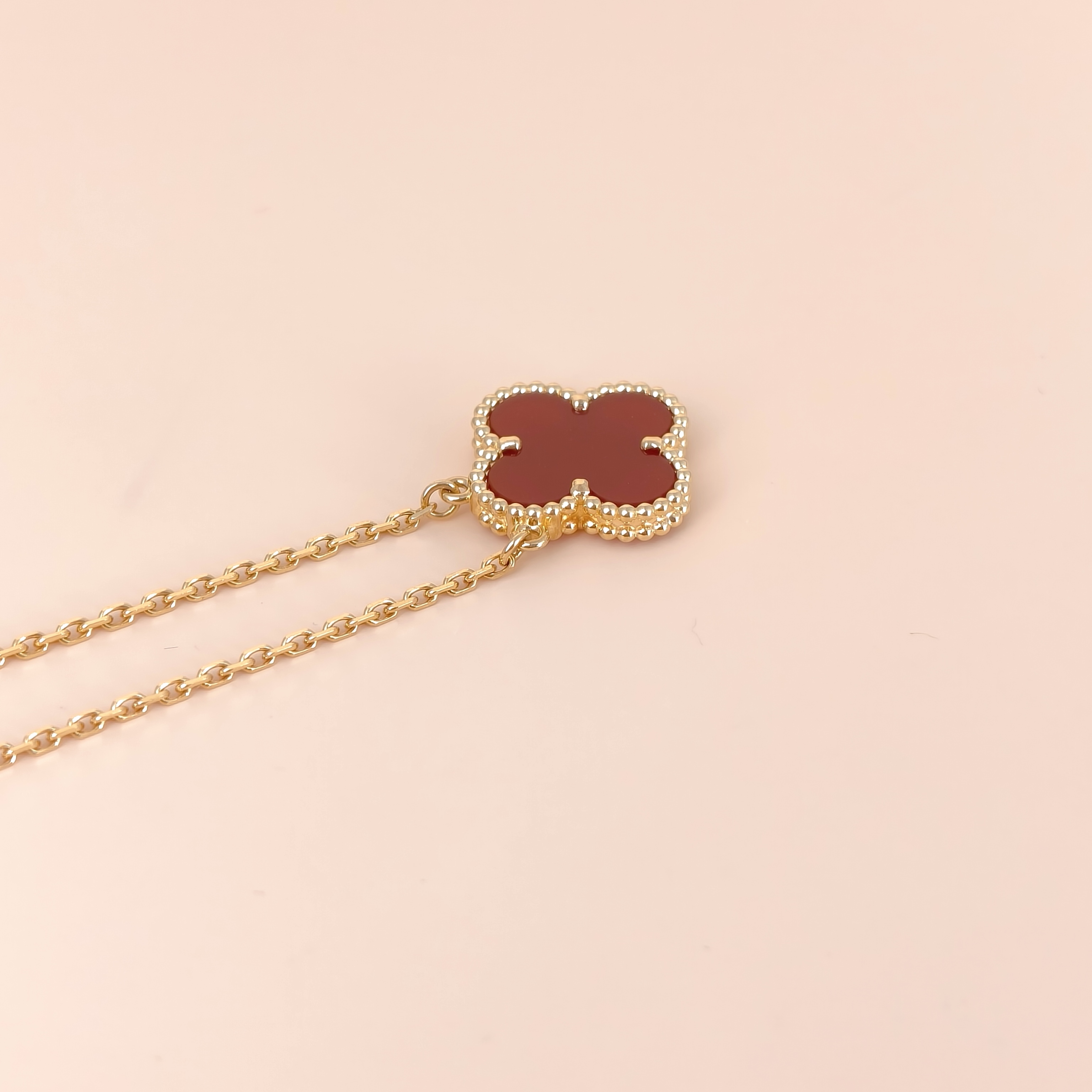 Van Cleef & Arpels Necklace Alhambra Alhambra Collection Necklace 18KY ellow Gold Vintage Small42cm — cover view 5 of 10