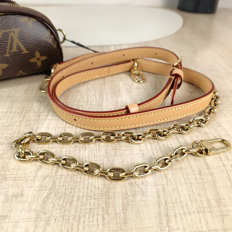 Louis Vuitton Crossbody Bag Bumbag Belt Bag Monogram PVC Mini 17 × 9.5 × 12 cm — detail view 9 of 10
