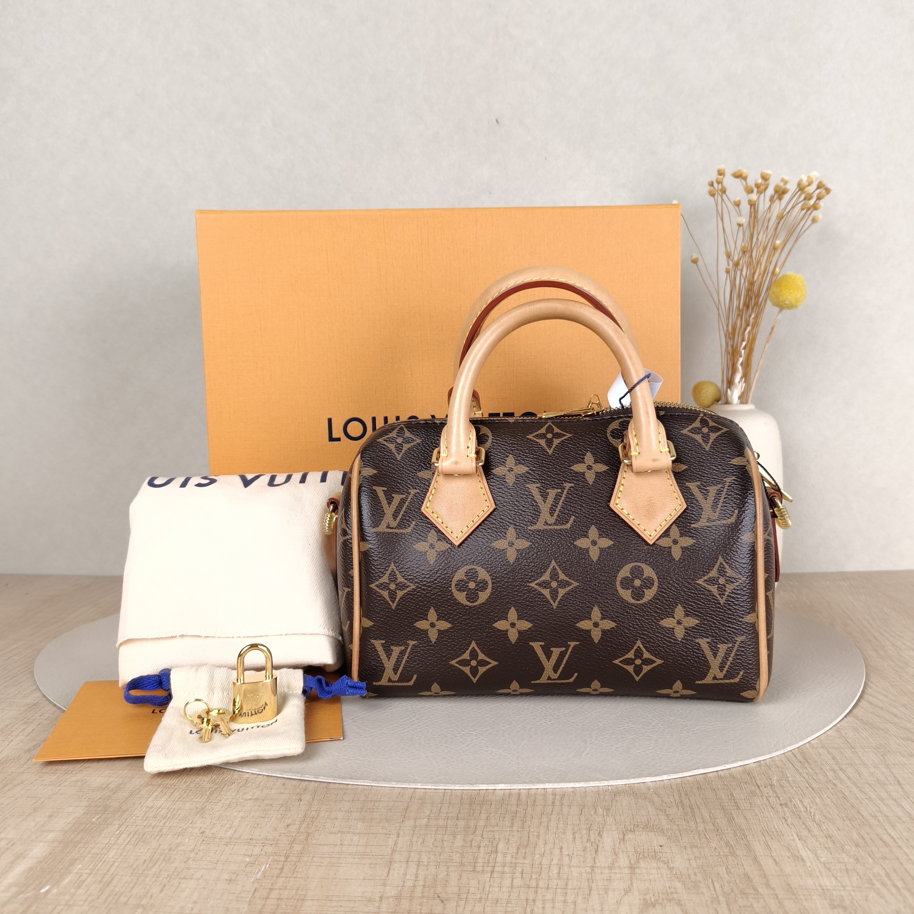 Louis Vuitton Crossbody Bag Speedy20 Shoulder Strap PVC Small20.5 × 12 × 13.5 cm — cover view 4 of 6
