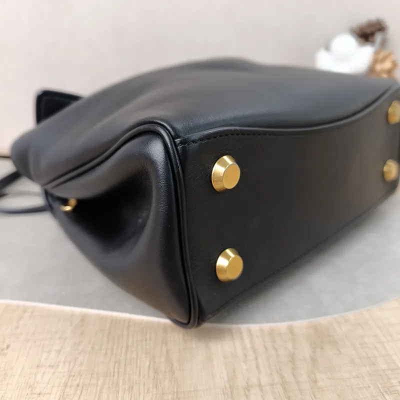 BALENCIAGA Crossbody Bag RODEO Black CC alfskinmini23 × 10 × 17 cm — detail view 6 of 12