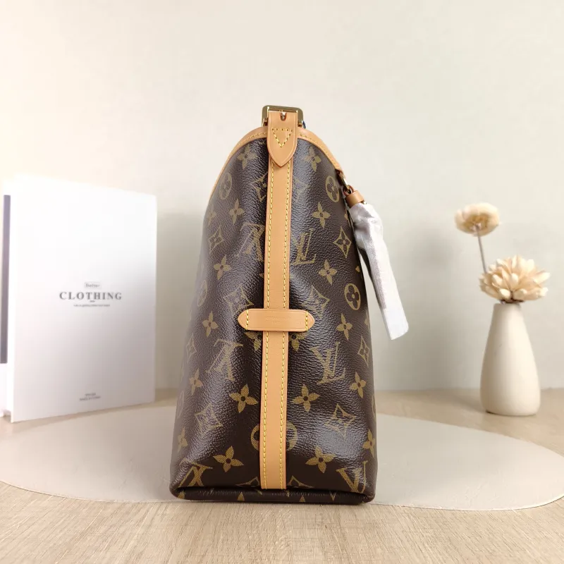 Louis Vuitton Crossbody Bag Carryall Monogram PVC Small 29 × 12 × 24 cm — detail view 3 of 12