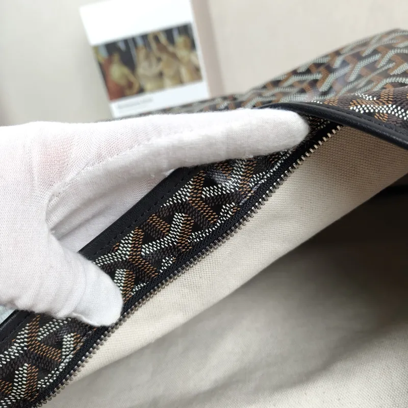 GOYARD Shoulder Bag Boheme Hobo​ Black ine Canvas Small 43 × 14 × 27 cm — detail view 5 of 15