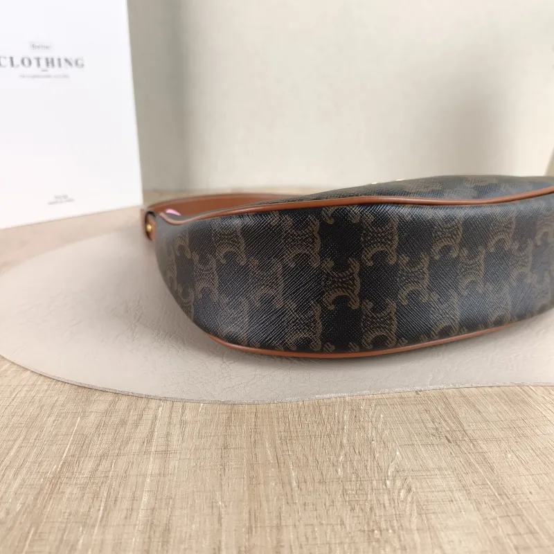 CELINE Shoulder Bag AVA Monogram PVC 24.5 × 6.5 × 17 cm — detail view 5 of 10