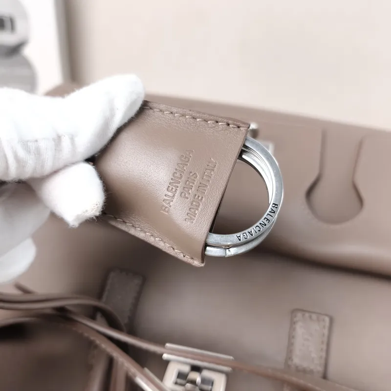 BALENCIAGA Top Handle Bag Bel air Calfskin Small 30 × 12 × 20.5 cm — detail view 6 of 13