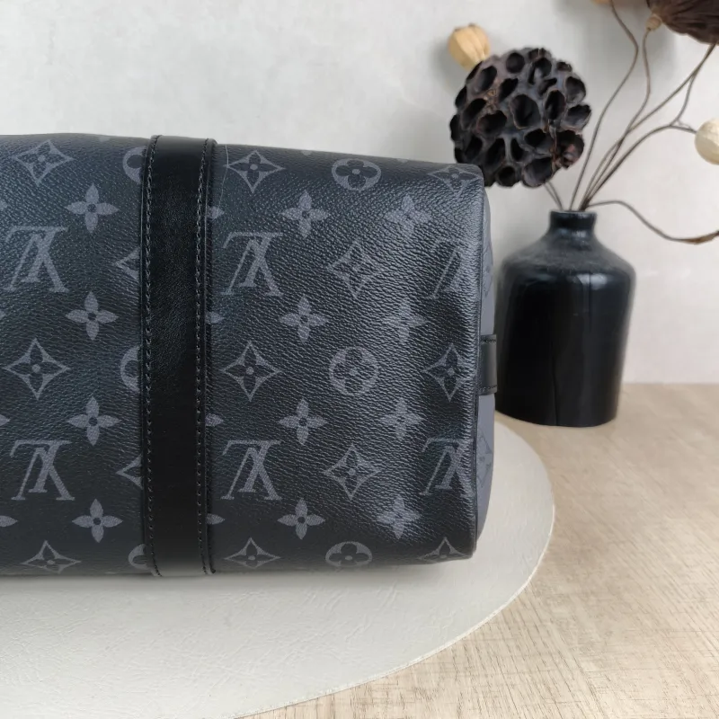 Louis Vuitton Crossbody Bag Keepall 35 Monogram PVC One Size 35 × 16 × 21 cm — detail view 12 of 12