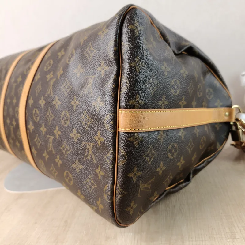 Louis Vuitton Crossbody Bag Keepall 55 Shoulder Strap Edition Monogram PVC One Size 55 × 26 × 31 cm — detail view 16 of 16