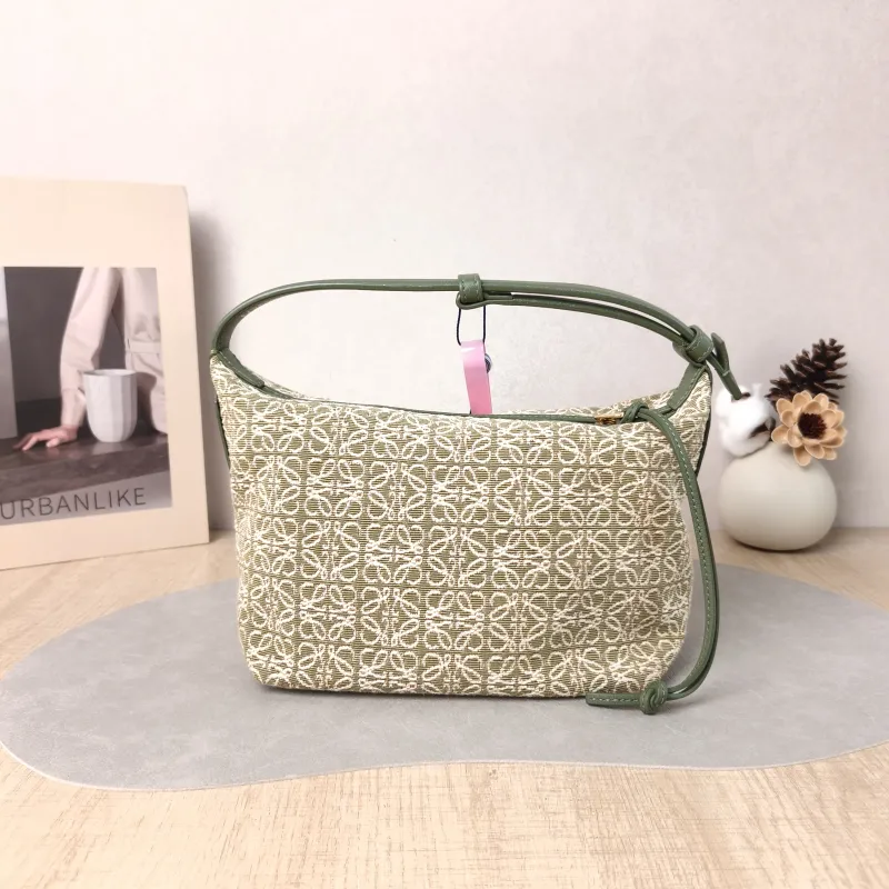 LOEWE Top Handle Bag cubi Vanity Case Bag Monogram Canvas Small 20 × 11 × 15 cm