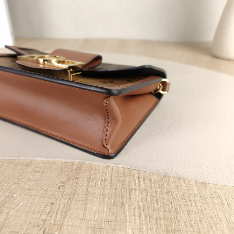 Louis Vuitton Crossbody Bag Dauphine Monogram PVC Mini 20 × 9 × 15 cm — detail view 3 of 12