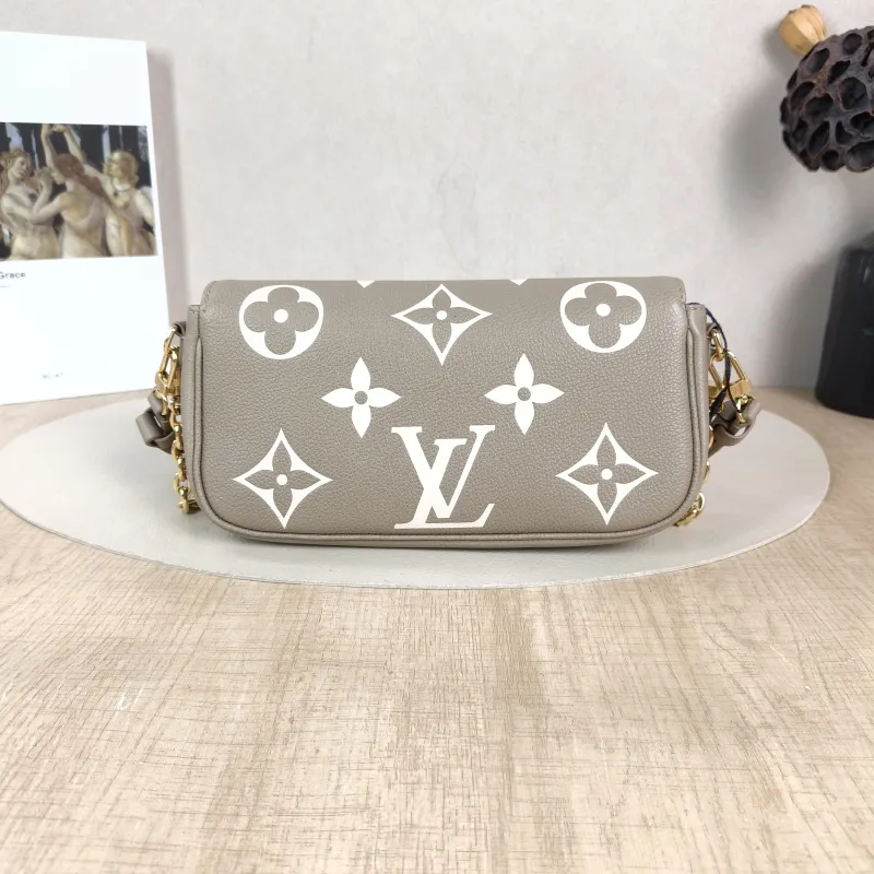 Louis Vuitton Crossbody Bag IVY Monogram Empreinte Embossed Calfskin Small 23.5 × 4.3 × 12 cm — cover view 5 of 6