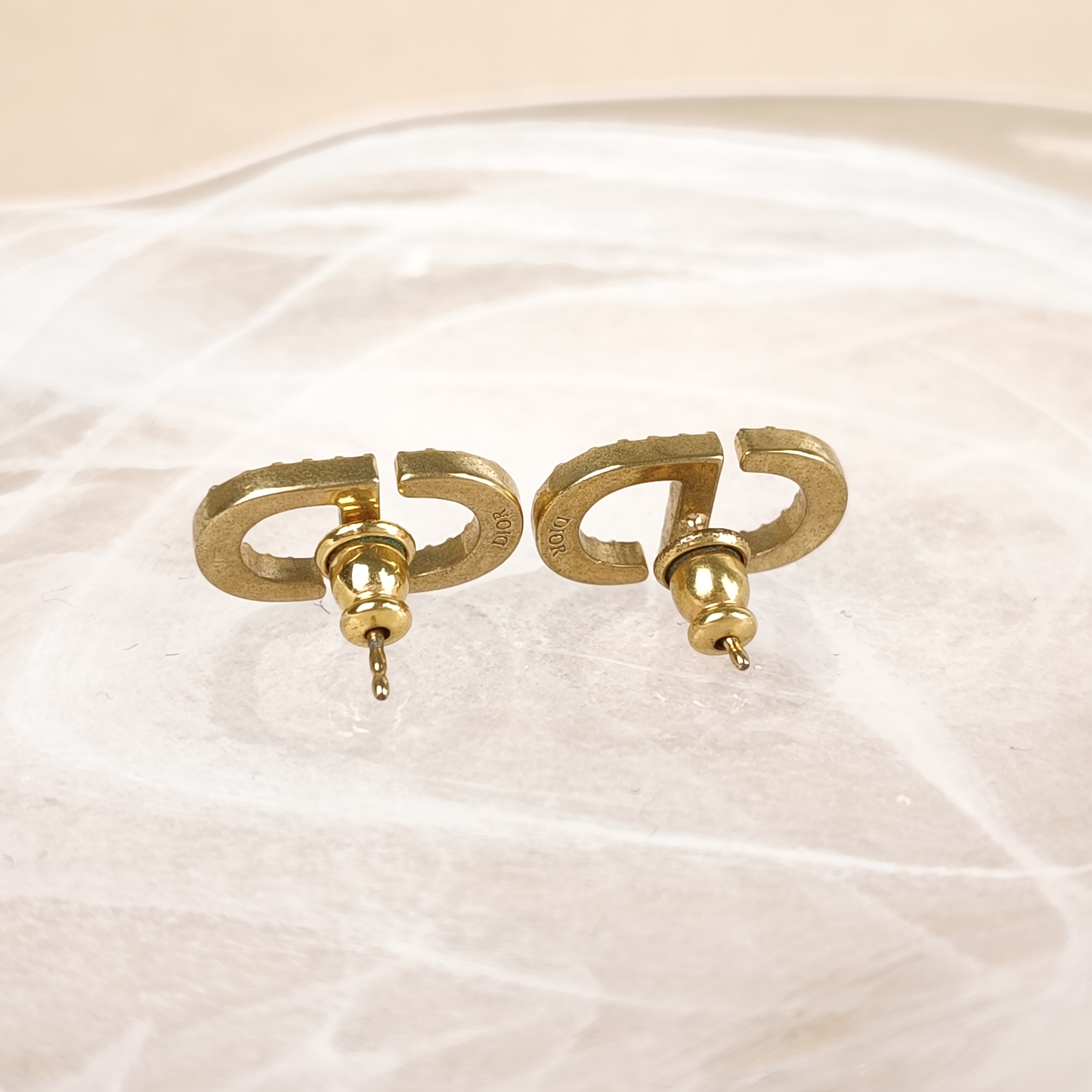 DIOR Earrings Earrings CD Gold — cover view 4 of 6