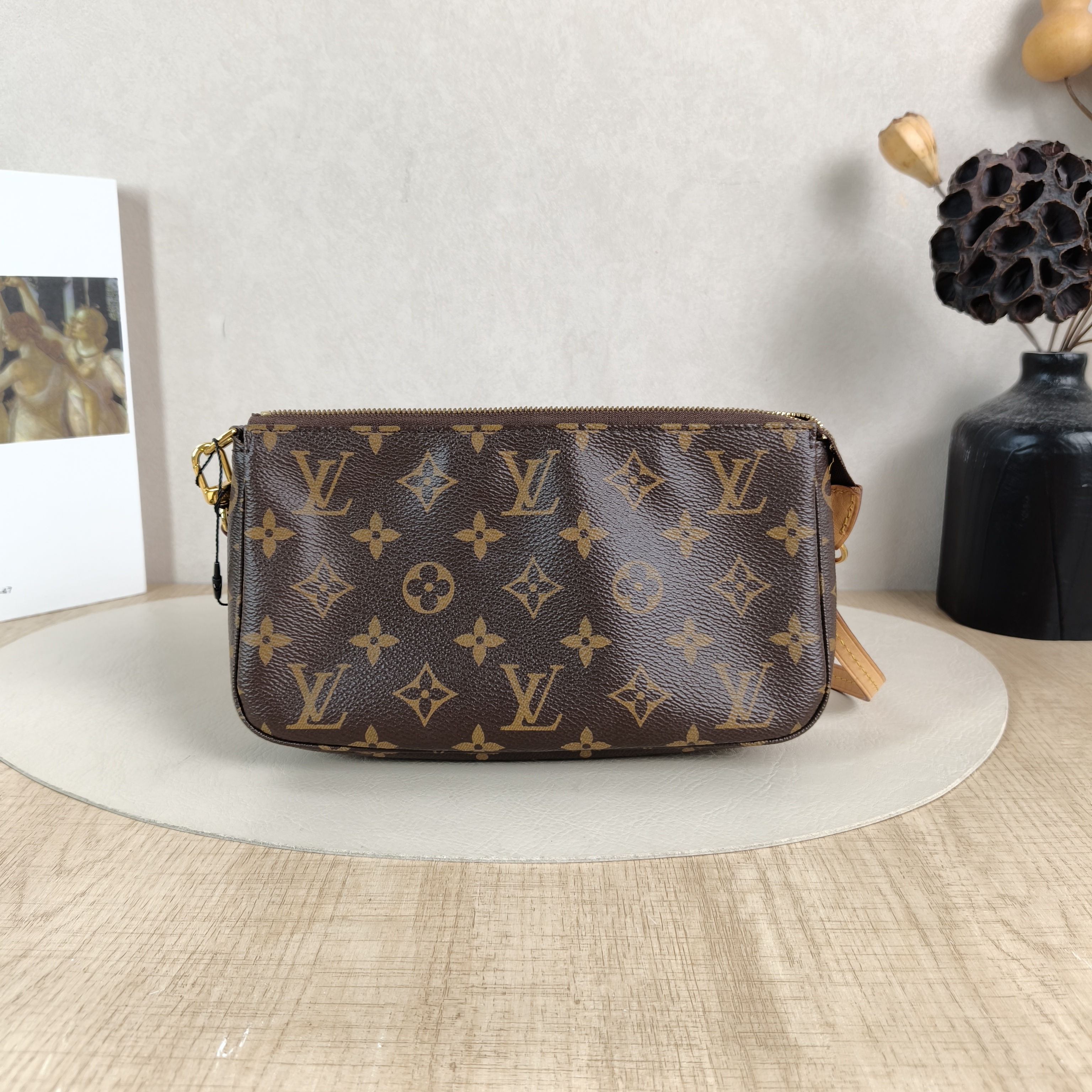 Louis Vuitton Shoulder Bag Accessory Monogram PVC Large22 × 4 × 13 cm