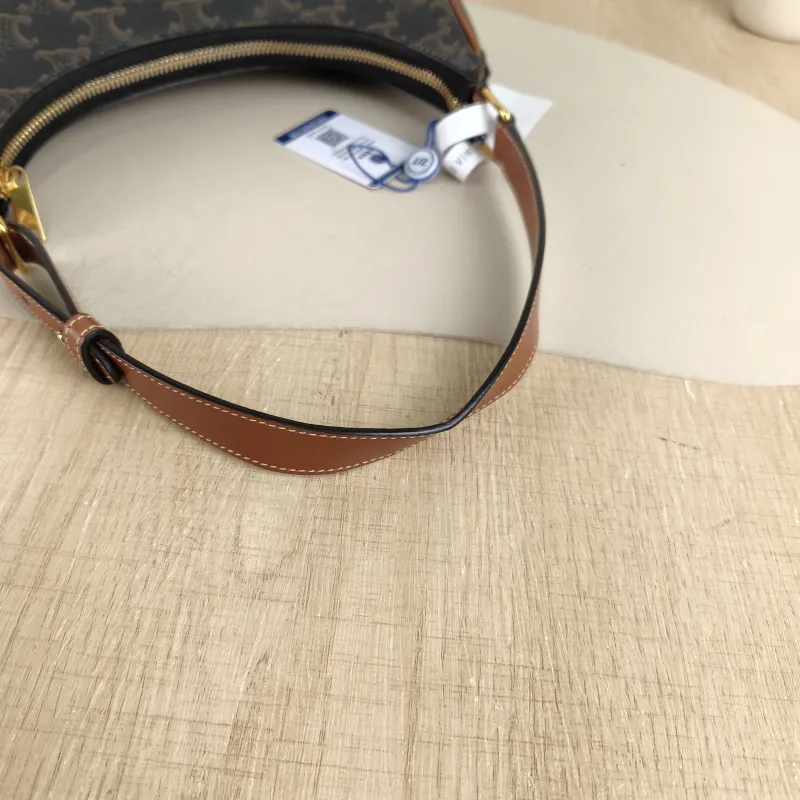 CELINE Shoulder Bag AVA Monogram PVC Medium 23 × 7 × 19 cm — detail view 6 of 10