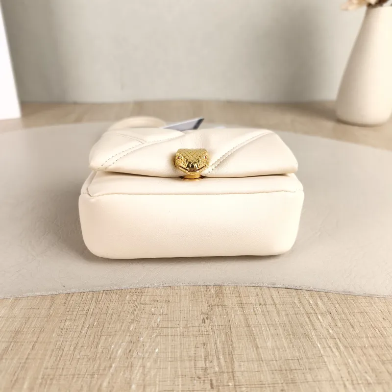 Bvlgari Crossbody Bag Serpenti Cabochon Calfskin Mini 11 × 4 × 9 cm — cover view 2 of 5