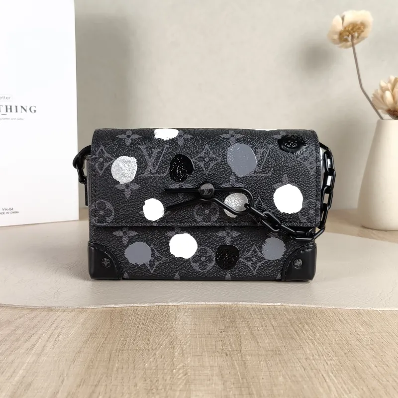 Louis Vuitton Crossbody Bag Steamer Box Monogram · PVC Mini 18 × 6.5 × 11 cm