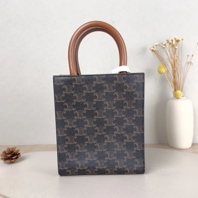 CELINE Crossbody Bag CABAS Mini Monogram PVC Mini 17 × 4 × 20.5 cm — cover view 3 of 5