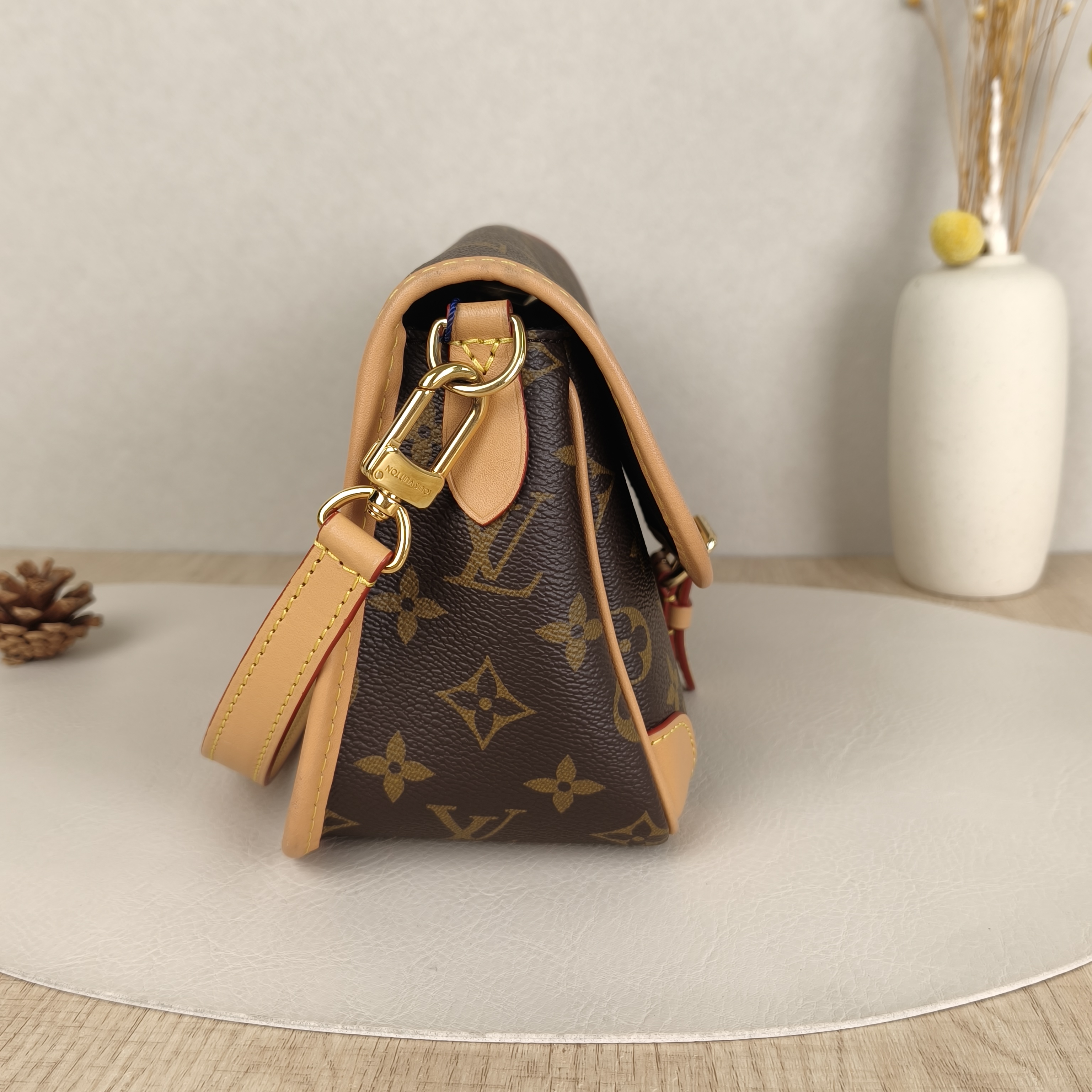Louis Vuitton Crossbody Bag Diane Baguette Bag Shoulder Strap PVC Small24 × 9 × 15 cm — cover view 9 of 9