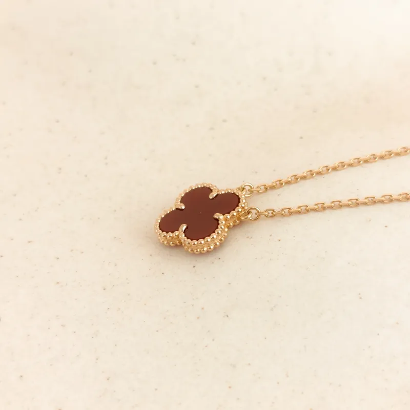Van Cleef & Arpels Necklace Alhambra Alhambra Collection Necklace 18KY ellow Gold Vintage Small 41cm — cover view 5 of 8