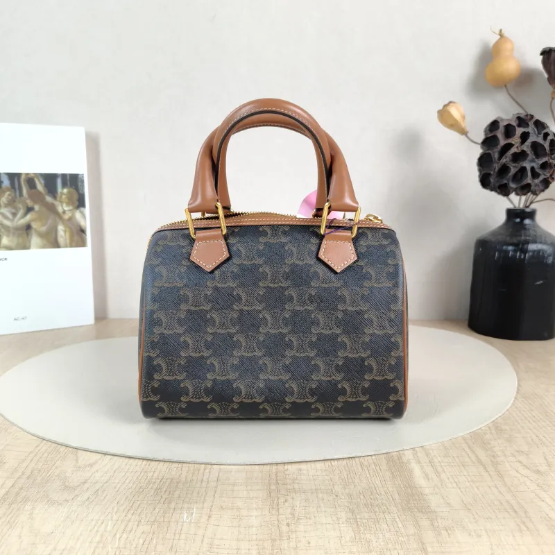 CELINE Crossbody Bag Monogram PVC Small 20 × 10.5 × 15.5 cm