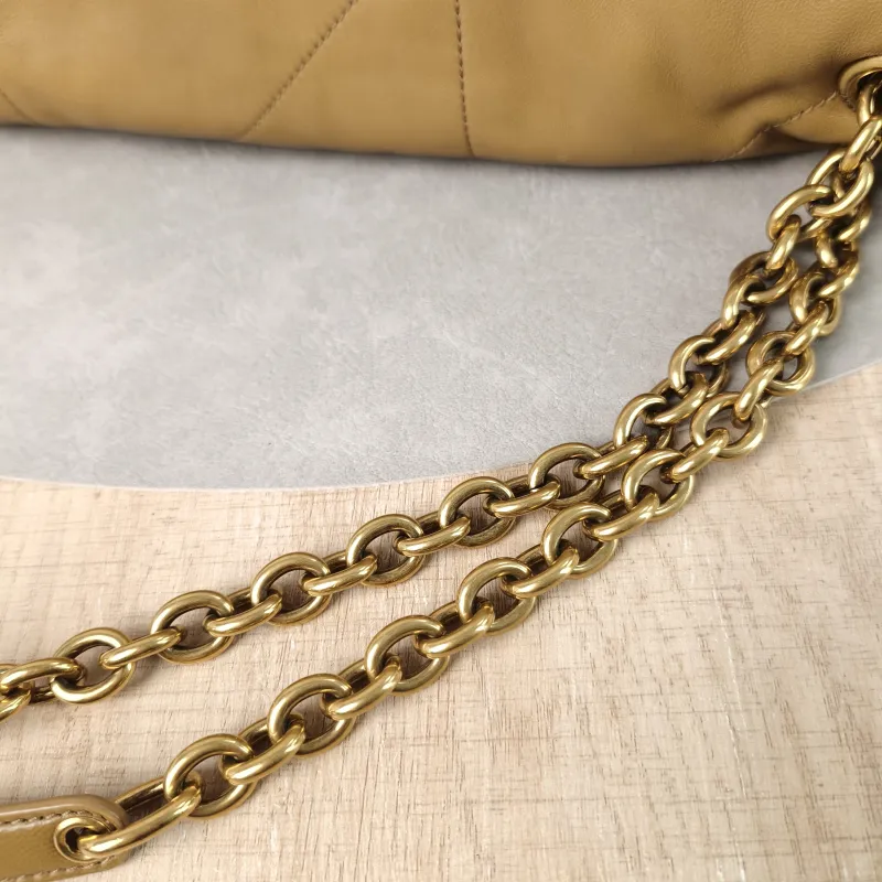 SAINT LAURENT Crossbody Bag Jamie 4.3 Chain Bag Brown Lambskin Large43 × 9 × 29 cm — detail view 13 of 14