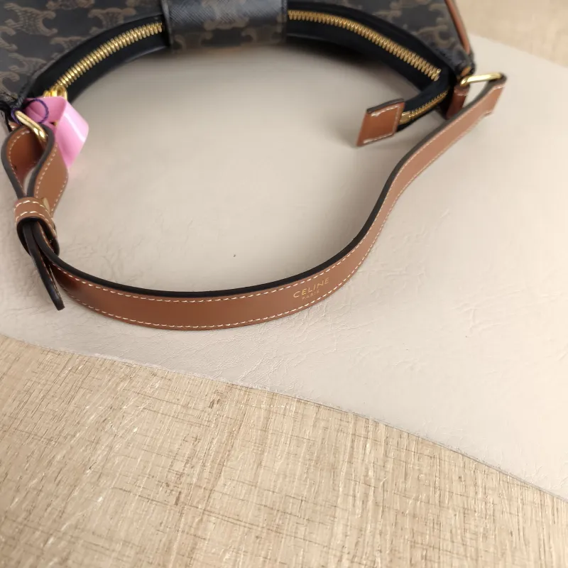 CELINE Shoulder Bag AVA Monogram PVC 24.5 × 6.5 × 17 cm — detail view 3 of 10