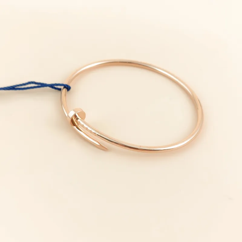 CARTIER Bangle Juste un Clou Bangle 18KR ose Gold Rose Gold 18KR ose Gold Small 17 — cover view 7 of 8