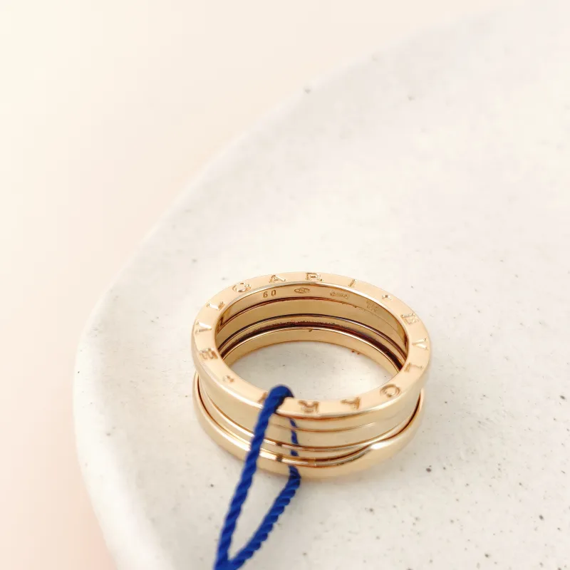 Bvlgari Ring B.zero1Collection Ring Yellow Gold 18KY ellow Gold One Size 60 — cover view 2 of 8