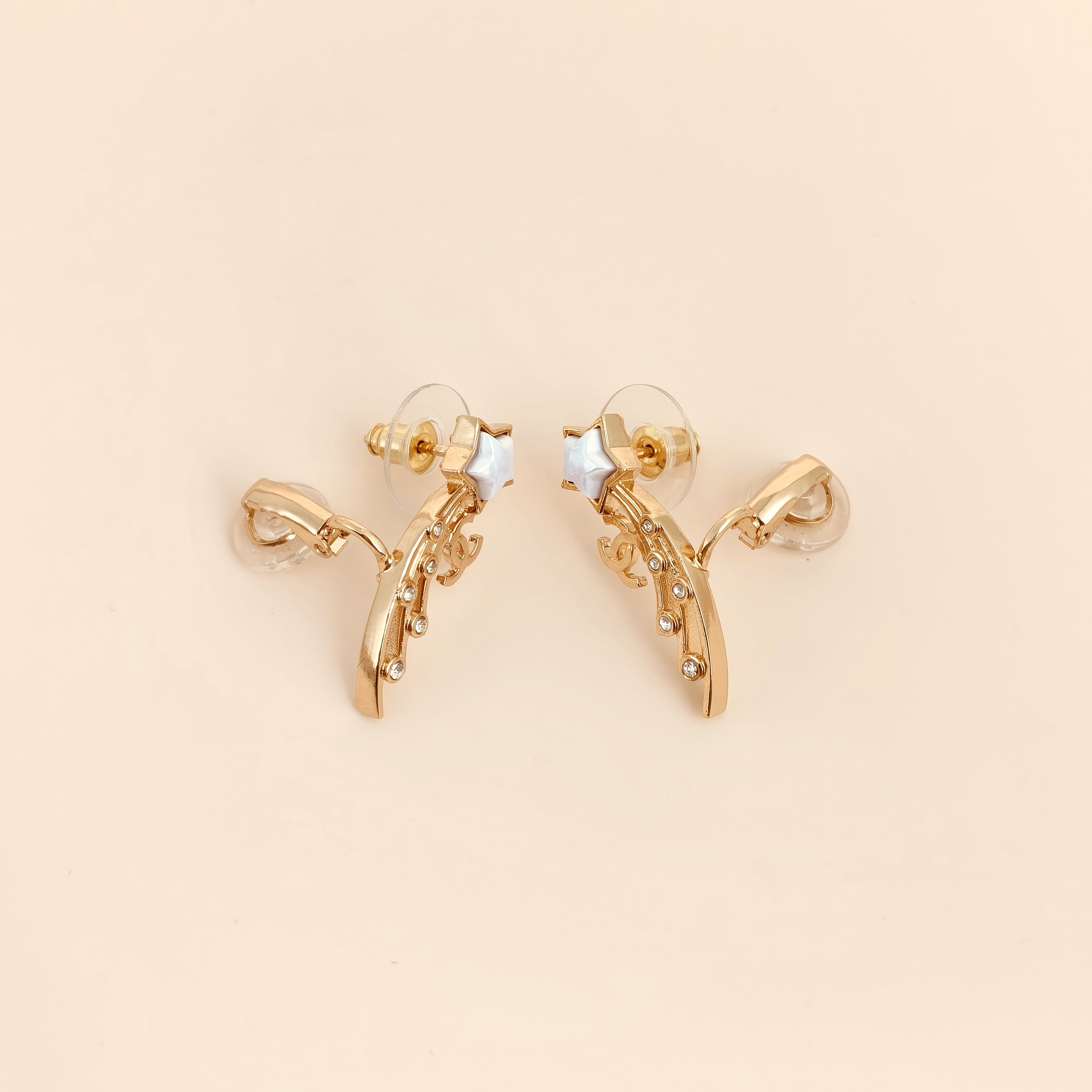 Chanel Earrings Earrings Edition Gold One Size
