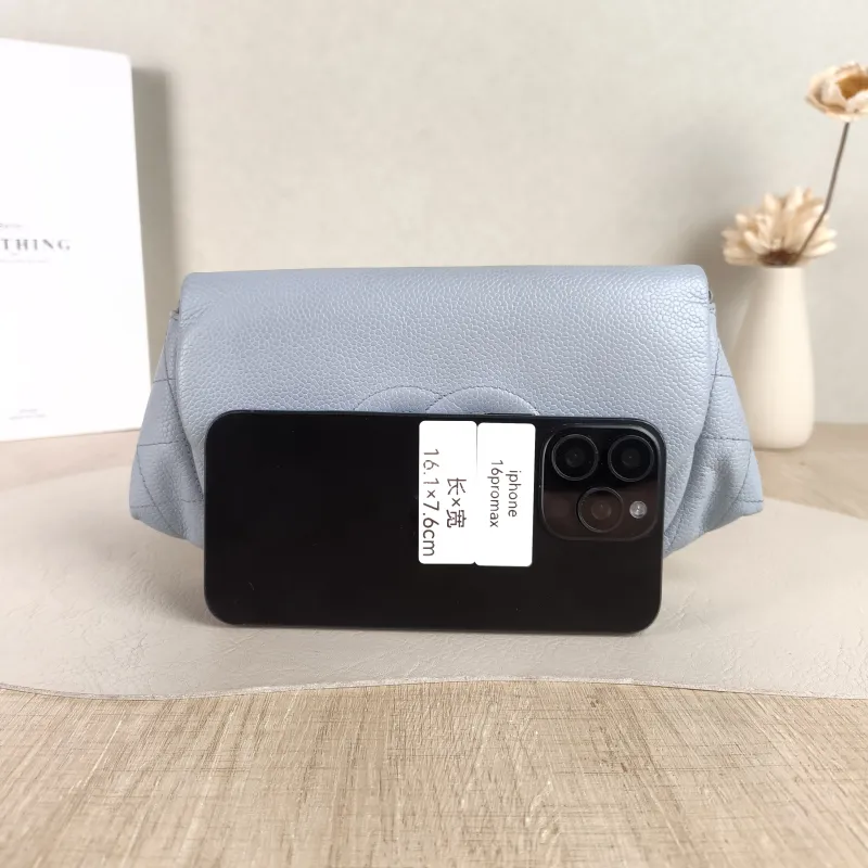 Chanel Crossbody Bag Crossbody Bag Blue Calfskin 24 × 6 × 14 cm 18 — cover view 2 of 5