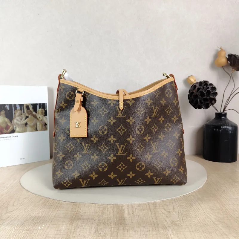 Louis Vuitton Crossbody Bag Carryall Monogram PVC Small 29 × 12 × 24 cm