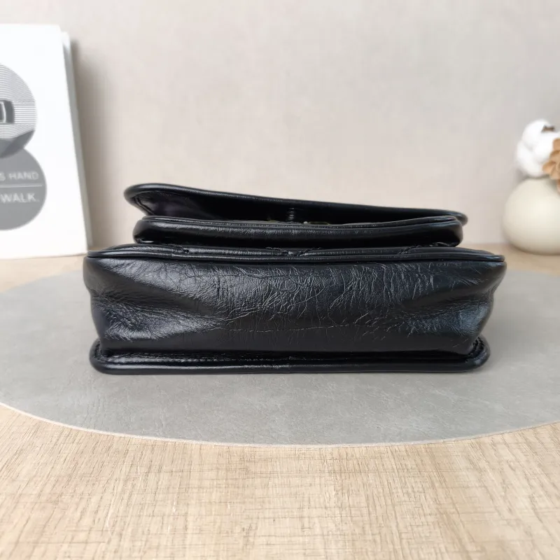 SAINT LAURENT Crossbody Bag Niki D Waxed Leather Calfskin Small21 × 7.5 × 16 cm — cover view 2 of 5