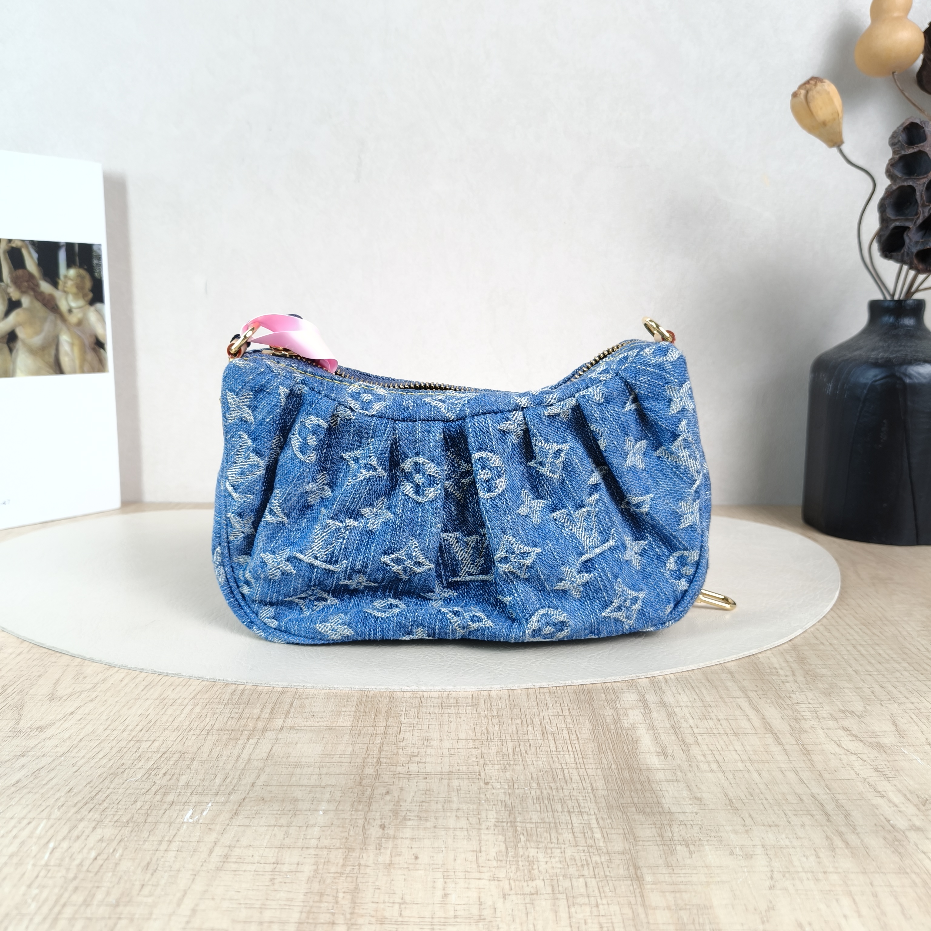 Louis Vuitton Shoulder Bag Pochette Valley Blue One Size21 × 7 × 15 cm — cover view 5 of 5