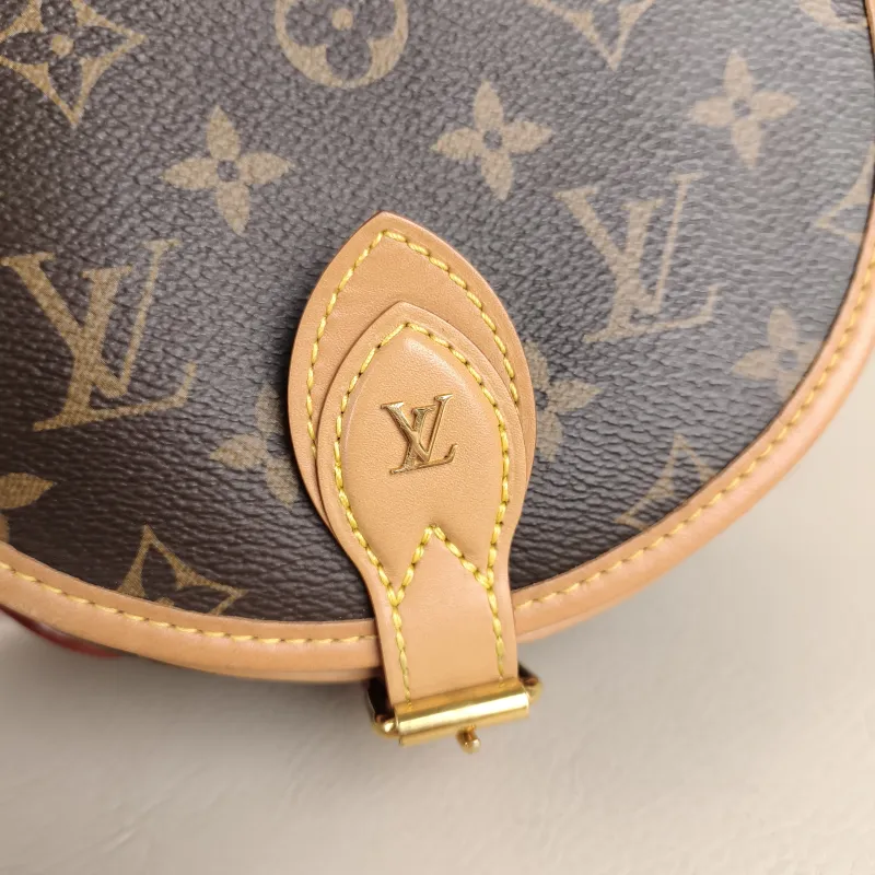 Louis Vuitton Crossbody Bag Tambourin Monogram PVC One Size 18 × 8 × 15 cm — detail view 8 of 11