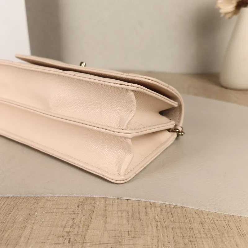 Chanel Crossbody Bag Edition woc Beige Calfskinmini19.2 × 7 × 12.3 cm — detail view 7 of 15