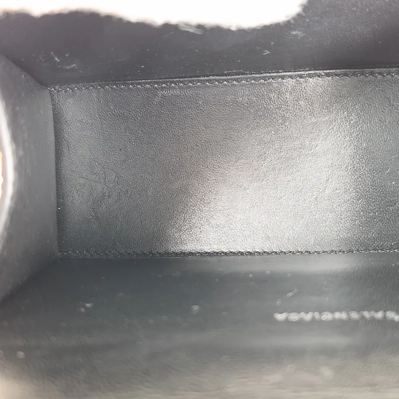 BALENCIAGA Crossbody Bag Hourglass Hourglass Bag Black Calfskinmini19 × 5 × 12 cm — detail view 3 of 13