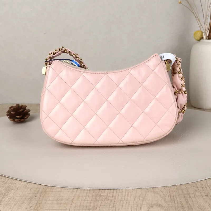 Chanel Shoulder Bag 23k hobo 19 Pink Lambskin 20 × 4.5 × 13 cm — cover view 5 of 5