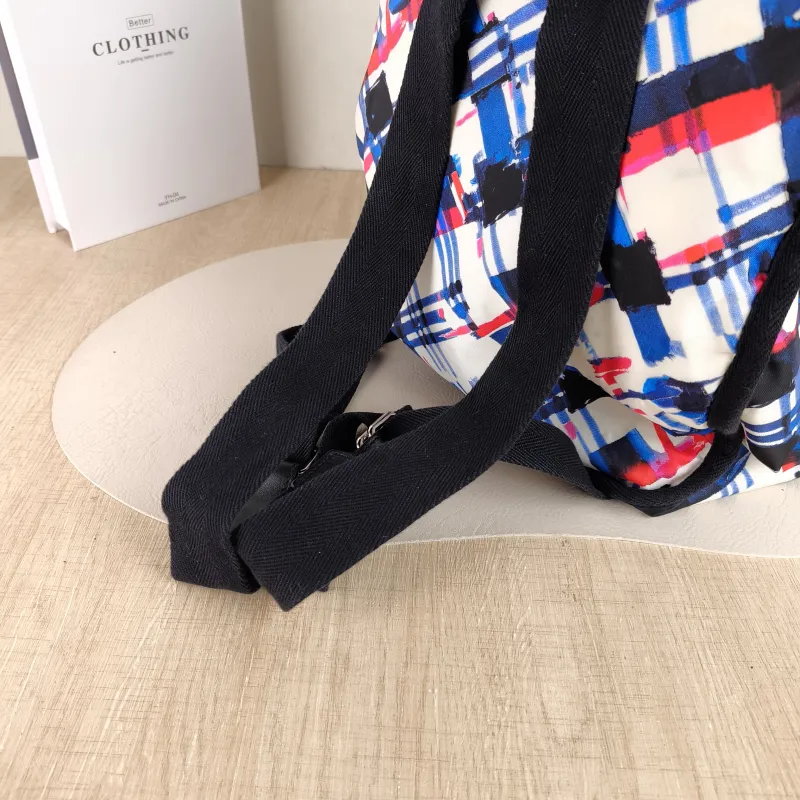 Chanel Backpack Backpack Colorblock Nylon One Size 30 × 15 × 35 cm 22 — detail view 2 of 14