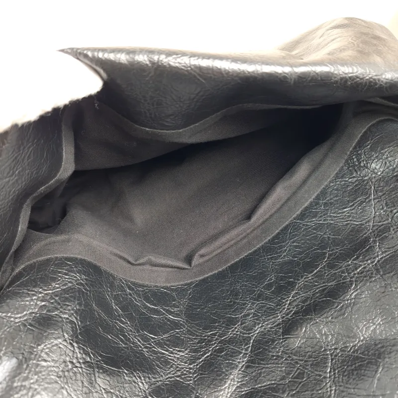 BALENCIAGA Shoulder Bag MONACO Chain Bag Black Calfskin Large43 × 15 × 33 cm — detail view 9 of 13