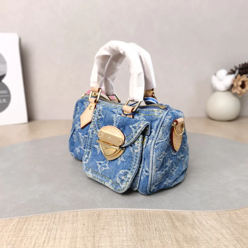 Louis Vuitton Crossbody Bag Speedy Nano Blue Edition nano 16 × 7.5 × 10 cm — cover view 5 of 5