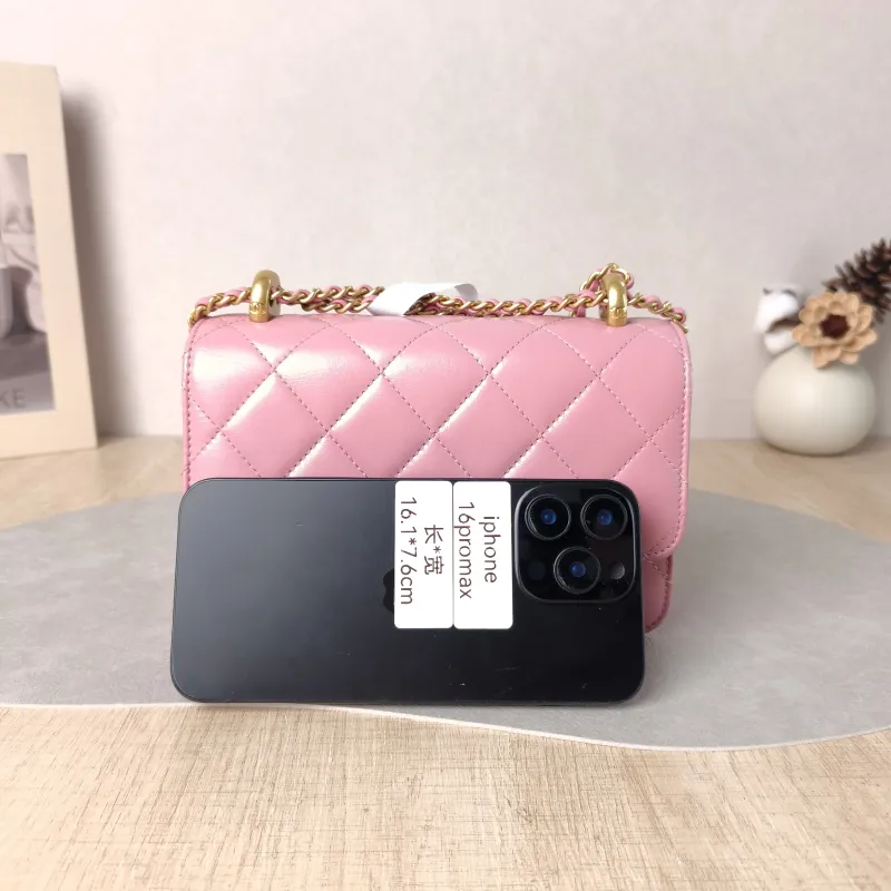 Chanel Crossbody Bag Calfskin Small 19 × 8 × 12 cm — cover view 3 of 6