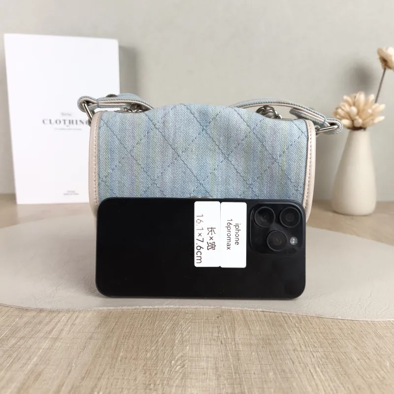 Chanel Crossbody Bag Crossbody Bag Blue One Size 18 × 6.5 × 14 cm 25 — cover view 6 of 6