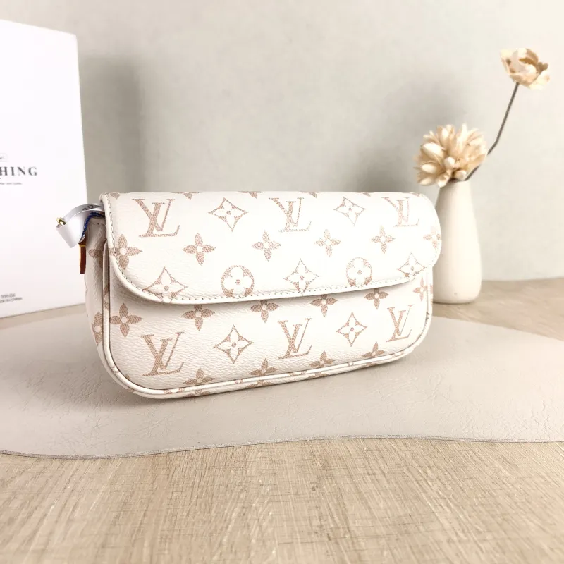 Louis Vuitton Crossbody Bag IVY · Beige PVC Small 23.5 × 4.3 × 12 cm — cover view 2 of 6