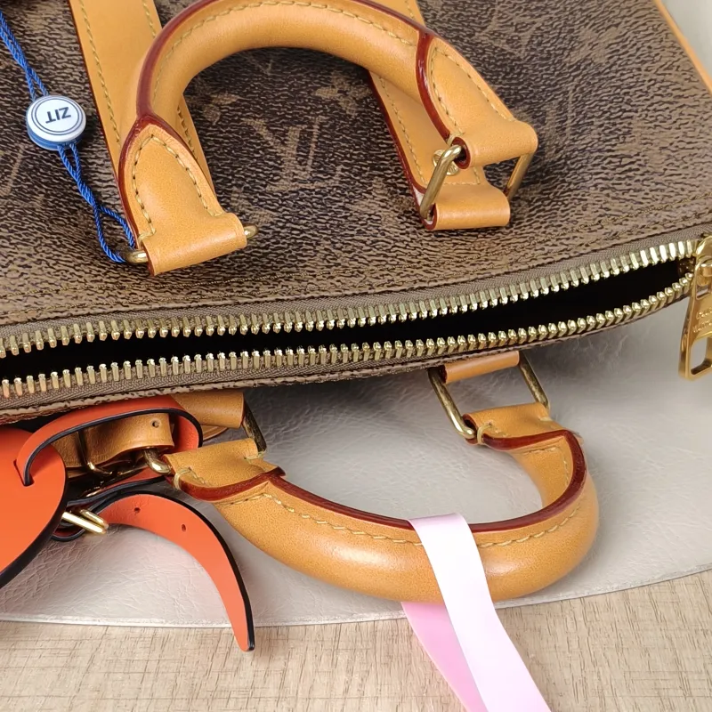 Louis Vuitton Crossbody Bag Keepall 25 Edition Brown PVC Medium25 × 11 × 15 cm — detail view 9 of 13