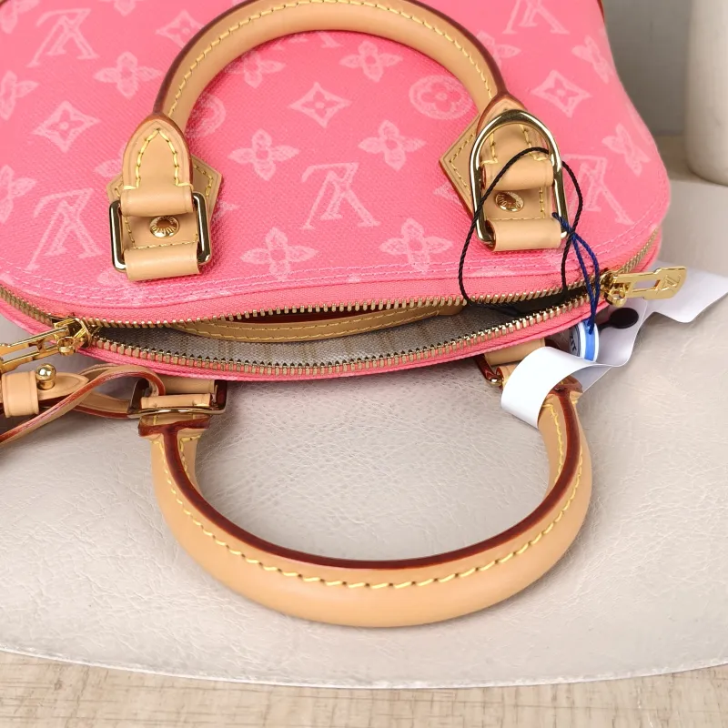 Louis Vuitton Top Handle Bag Alma BB Pink PVCBB23.5 × 11.5 × 17.5 cm — detail view 8 of 14