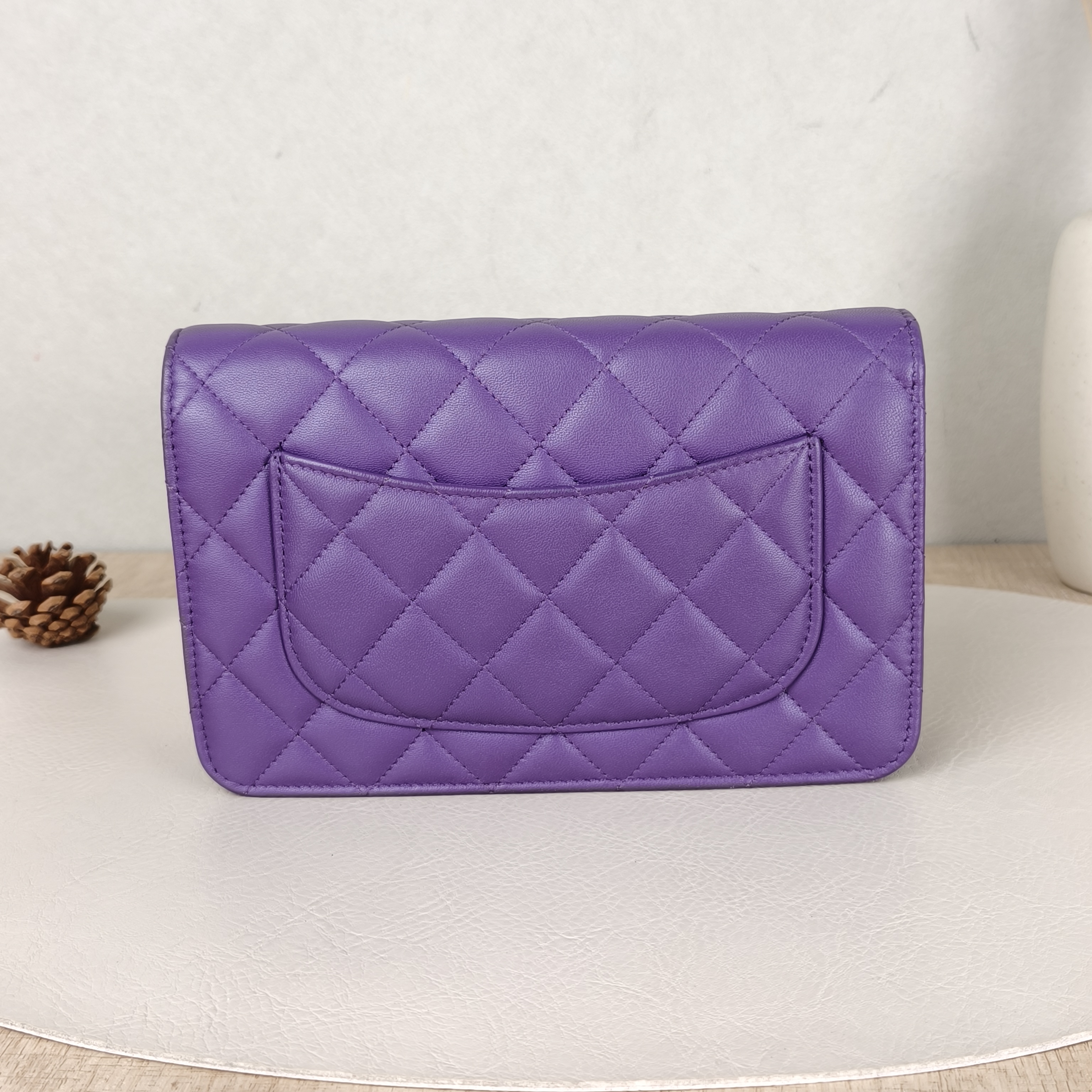 Chanel Crossbody Bag CF WOCWOC Bag Lambskinmini19.2 × 3.5 × 12.3 cm — cover view 4 of 5