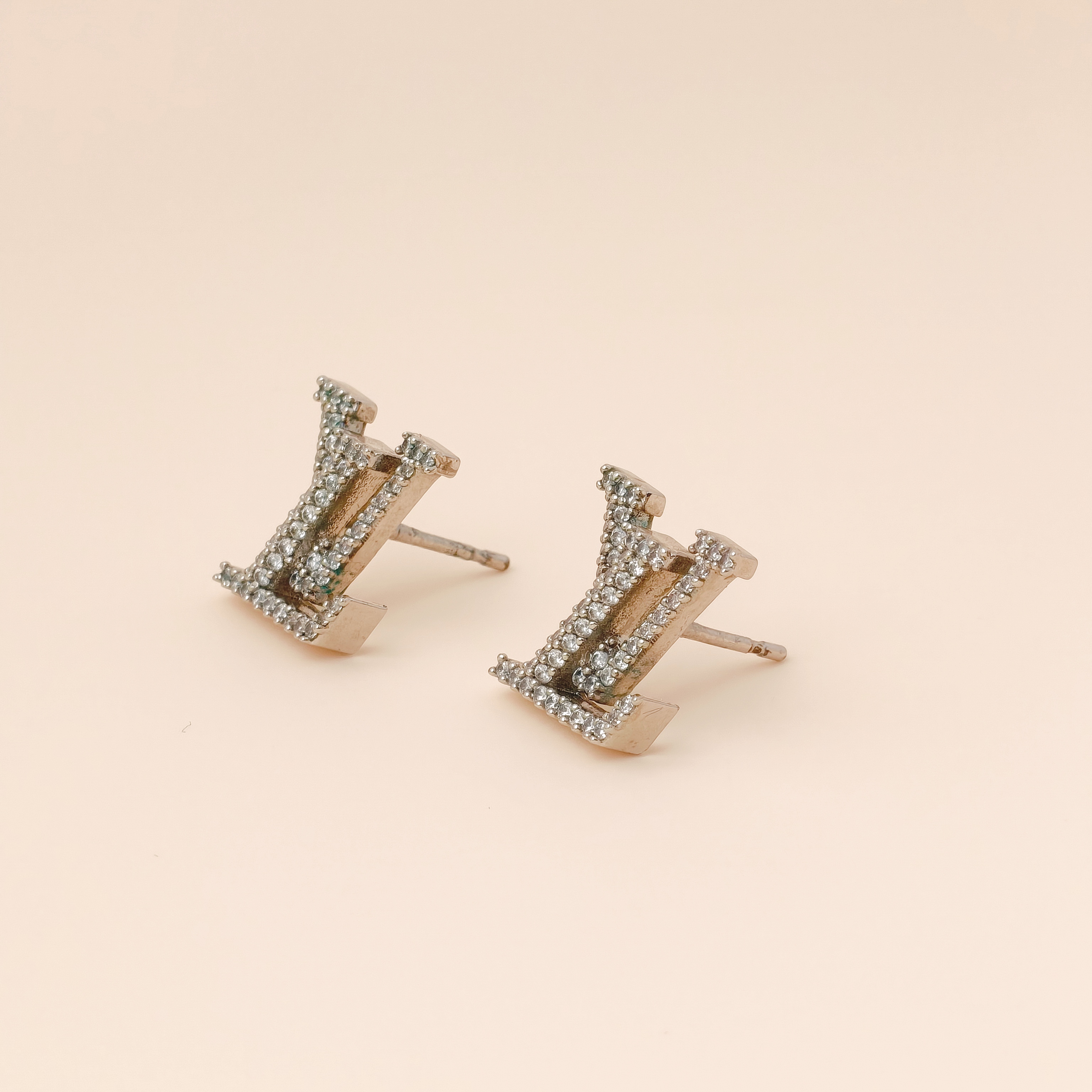 Louis Vuitton Earrings Earrings Silver One Size — cover view 5 of 8