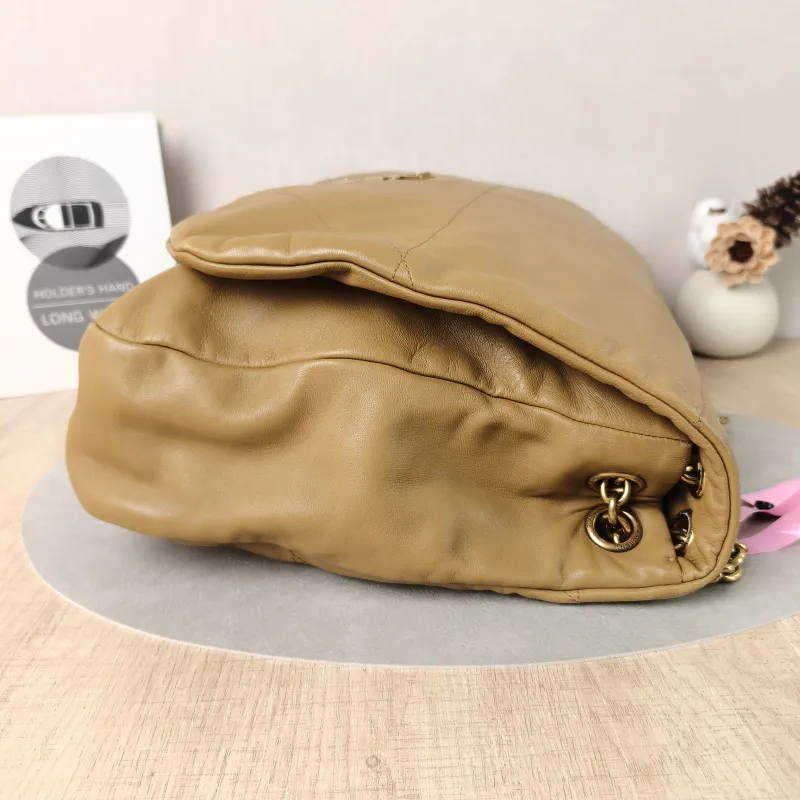 SAINT LAURENT Crossbody Bag Jamie 4.3 Chain Bag Brown Lambskin Large43 × 9 × 29 cm — detail view 6 of 14